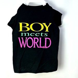 NWOT Blended Boy Meets World Dog Graphic T-Shirt Size Medium